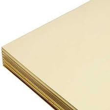 Quality C2680 H65 CuZn33 Brass Sheet Stock , Brass Plate 6mm OEM ODM for sale