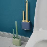 China Deep Cleaning Toilet Bowl Cleaning Brush Leakproof Holder Wall Mounted Holder factory