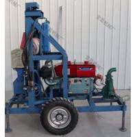 China Drilling Depth 150m-200m Small Trailer Drilling Rig Water Well Drilling Rig for sale