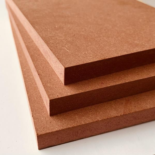 Quality Veneer Faced Plywood MDF Board Multicolor UV Resistant Square Edge for sale