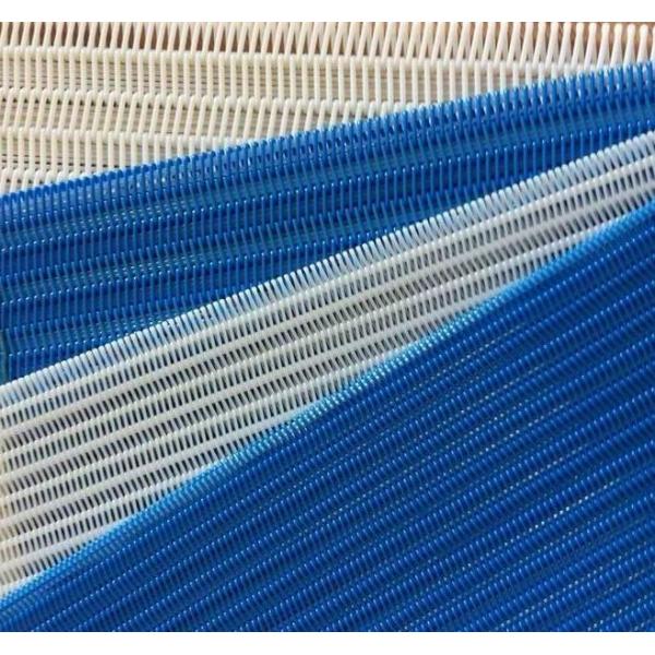 Quality 880cm Width White Spiral Filter Belt Polyester Woven Mesh Fabric For Press Filter for sale