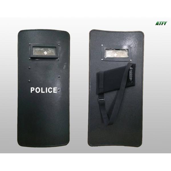 Quality NIJ IIIA-IV Composite Tactical Military Ballistic Shield For SWAT for sale