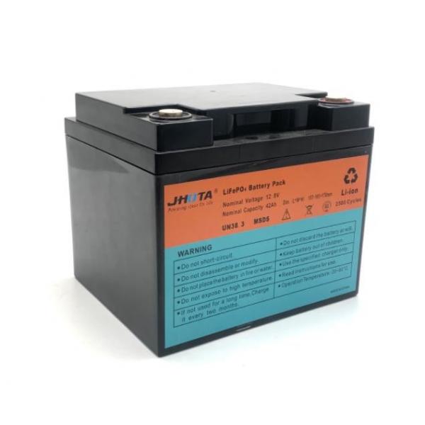 Quality JHOTA Lithium Iron Phosphate Battery Lifepo4 12.8V 42Ah Solar Storage Battery Pack for sale