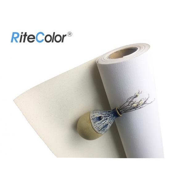 Quality Wide Format Blank Matte Inkjet Cotton Canvas Roll For Digital Printing for sale