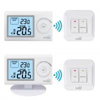 Quality PC+ABS Wireless Heater Thermostat / Remote Controlled Thermostat For Boiler for sale