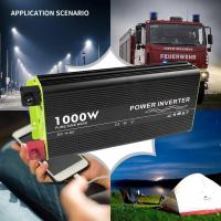 China Best Quality Power Inverter Pure Sine Wave 1000W Circuit Diagram  Pure Sine Wave Power Inverter Car Adapter Dc factory