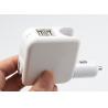 China Custom Max 2.1A Universal Power Plug Adapter With Car Charger 58*58*30MM factory