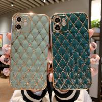 China Glossy Electroplated Designer Cell Phone Cases For Iphone 11 12 Pro Max Shockproof for sale