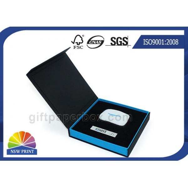 Quality Cigar Style Paper Hinged Lid Gift Box For Retail Packaging Electronic Product for sale