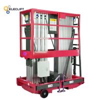 Quality Rectangle Aluminum Lift Platform Single Man Electric Scissor Lift ISO for sale