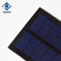 China 5.5V Glass Photovoltaic Solar Panel ZW-14065 Portable Solar Panel Laptop Charger 1.5W factory