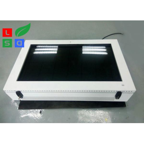 Quality Large LCD Digital Signage Display Outdoor 2000Cd/M2 LCD AD Display for sale