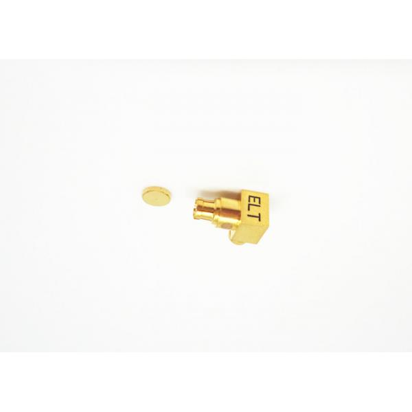 Quality 50Ohm Female Right Angle SMPM RF Connector Gold Plated Coaxial Mini SMP for sale