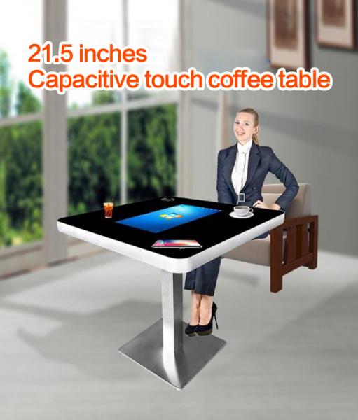 Touch Table Wifi Android / Windows System LCD Kiosk Interactive Multi Top Coffee Smart Touch Screen Table For Coffee