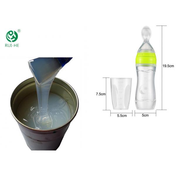 Quality High Rebound Property Raw Silicone Rubber , Sedex Authorized Baby Spoon Silicone for sale
