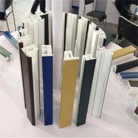 china Fireproof White UPVC Profiles Vinyl Composite Door Profiles Customized