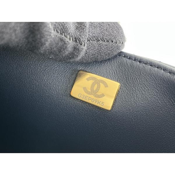 Quality Small Chanel Branded Ladies Handbag Caviar Grained Calfskin & Gold Tone Metal for sale
