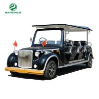 China China best seller vintage metal car model with 12 seater New model antique electric cars with pu seat factory