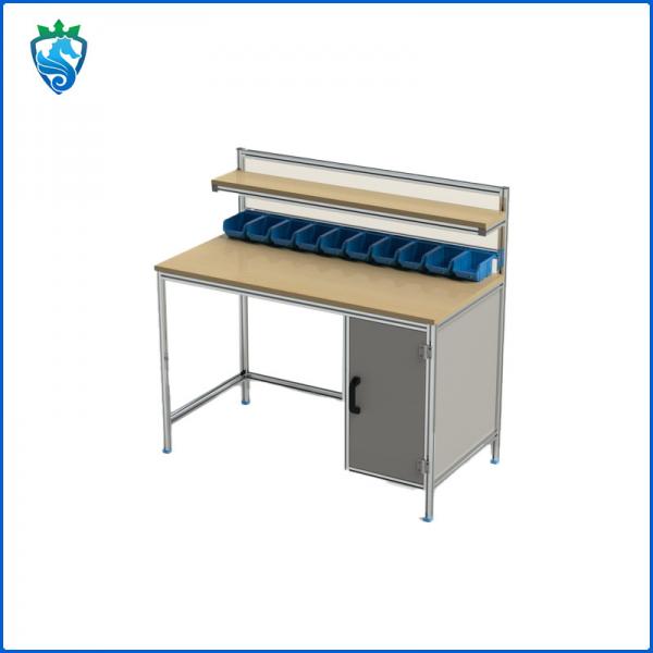Quality Supply Aluminum Alloy Workbench Manufacturers Aluminum Profile Workbench For Material Sorting for sale