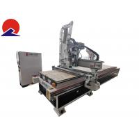 China 9Kw CNC Router Woodworking Machine Two Spindle Cutting Drilling Machine Cnc Splint Cutting Machine factory
