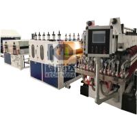 China Saving Energy PC Hollow Sun Board Making Machine Plastic Board Extrusion Line factory