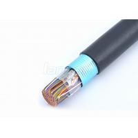 China PVC Jacket 25 Pair Telephone Cable 24AWG , Indoor Telephone Cable For Communication factory