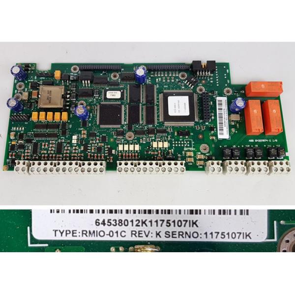 Quality Main Control Circuit board ABB RMIO-01C 64538012 Inverter ACS800 CPU Board PCB for sale