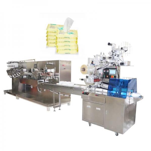 Quality 30 - 120PC Wet Wipes Packing Machine 5 Slitting Lanes Production Line for sale
