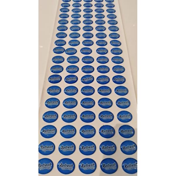 Quality Epoxy Domed Labels Stickers Printing 3D Waterproof Custom Crystal Logo for sale