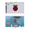China 800x480 LCD Control Board 4'' HDMI Input Raspberry Pi Monitor With Touch Control factory