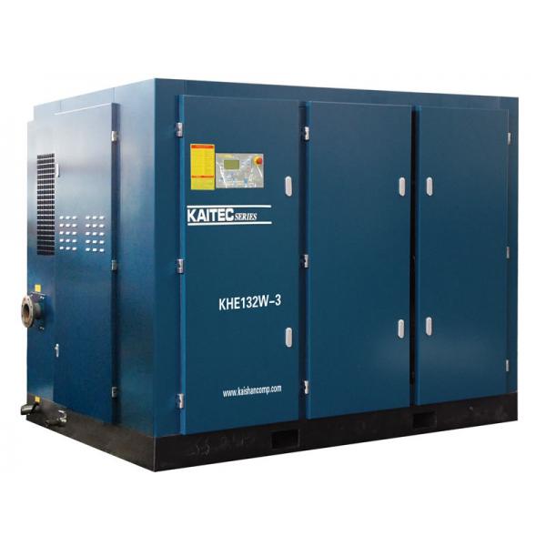 Quality Shockproof large Silent Screw electric air compressor PLC controlled 90kW for sale