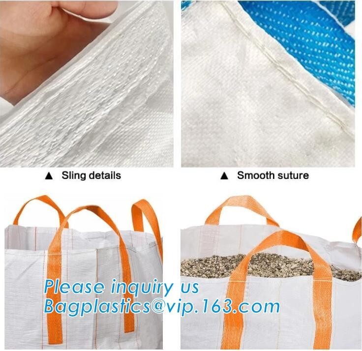 China Manufacture 1 Ton PP Woven big bean bag,bulk bags firewood jumbo bags pp woven jumbo bags big sack,Breathable PP Woven J factory