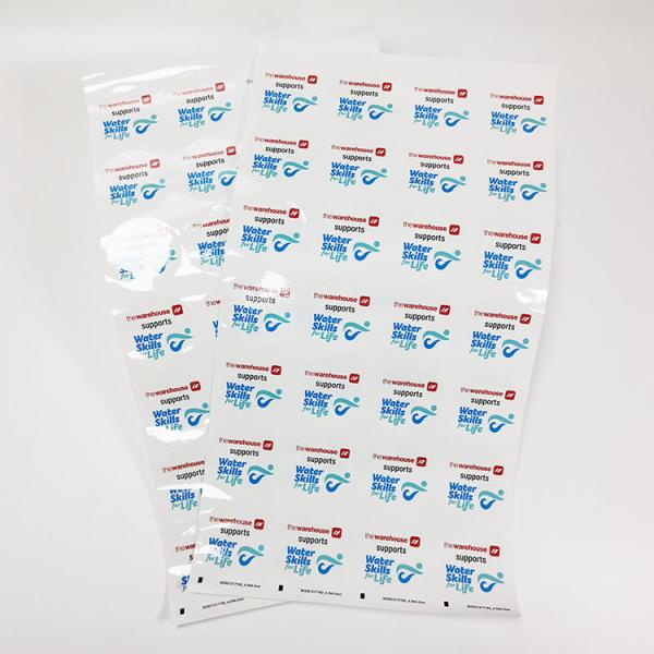 Quality Permanent Custom Retail Labels Rectangular CMYK BOPP Tag Price Label Stickers for sale