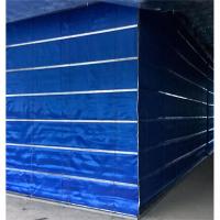 China Automatic Double Track Lnorganic Fire Roller Shutter Molded Polymer Door Rolling Pull factory