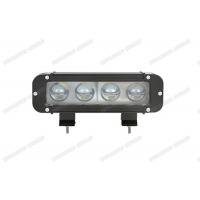 China 8 Inch 40W 4D CREE Spot LED Light Bar , Single Row Waterproof LED Work Light factory