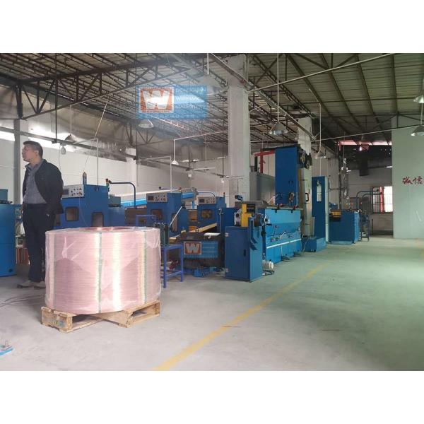 Quality Intermediate 410V AC Copper Wire Drawing Machine 50Hz Disk Type Air Brake for sale