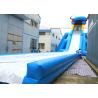 China Customized Size Commercial Outdoor Inflatable Slide With Silk Printing factory