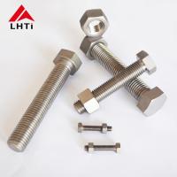 China Gr2 Titanium Bolts Nuts Hex Type M6 M8 M10 High Stability Anti Alkali Corrosion factory