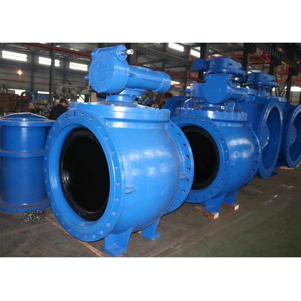 Quality AWWA DN1000 Customized Color Eccentric Ball Valve , Anti Pollution Ductile Iron Ball Valve for sale