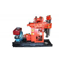 Quality Diesel Engine Portable Water Well Driller Skid Mounted Rotary 180m for sale