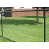 China Outdoor 6 Foot Chain Link Fence Panels For Sports Yard / Industrial Sites factory