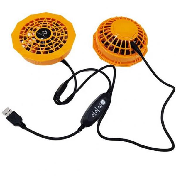 Quality Plastic Nine Blade Wearable Cool Air Fan PSE Certificated for summer cooling for sale