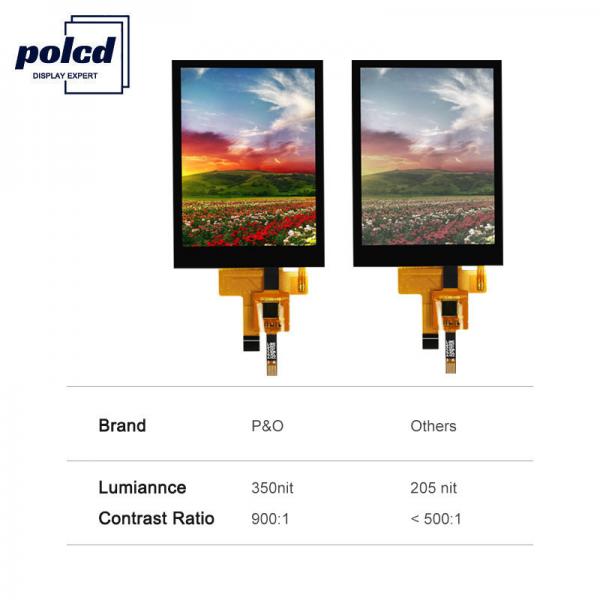 Quality Polcd 12 0'CLOCK View Angle LCD Touch Panel  240X320 2.8 Tft Shield Raspberry Pi for sale