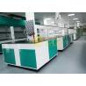 China Monolithic science lab table countertop material glare surface for testing center factory