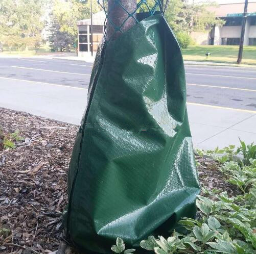 Quality 15 Gallons Slow Release Watering Bag For Tree Dip Irregation PVC Material Self Watering Tree Bags for sale