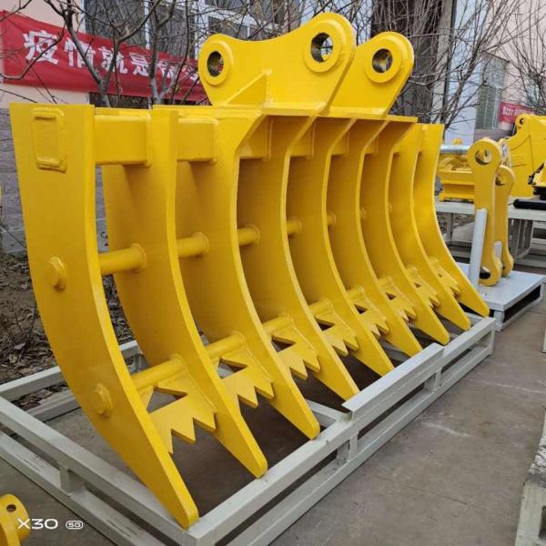 Quality 5T To 30T Excavator Ripper Tooth Rake Bucket Ripper Teeth Ripper Multi Tooth for sale