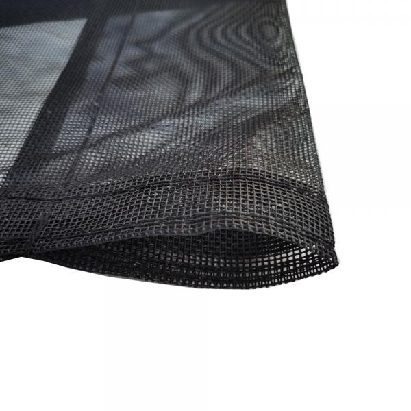 Quality Blackout PVC Coated Fabric Canvas Heavy Duty Vinyl Dipped PVC Mesh Tarps For Dump Truck for sale