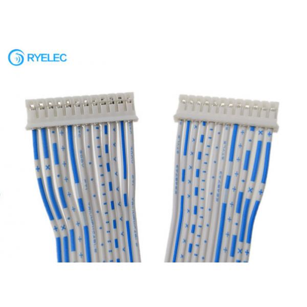 Quality 12pin Jst PH2.0 To PH-12p 2.0mm With AWM UL2468 24awg Loom Flat Ribbon Cable for sale
