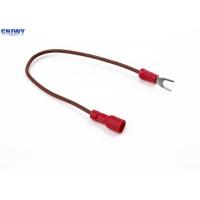 Quality Durable Electrical Cable Assemblies Receptacle Red Vehicle Wiring Harness for sale