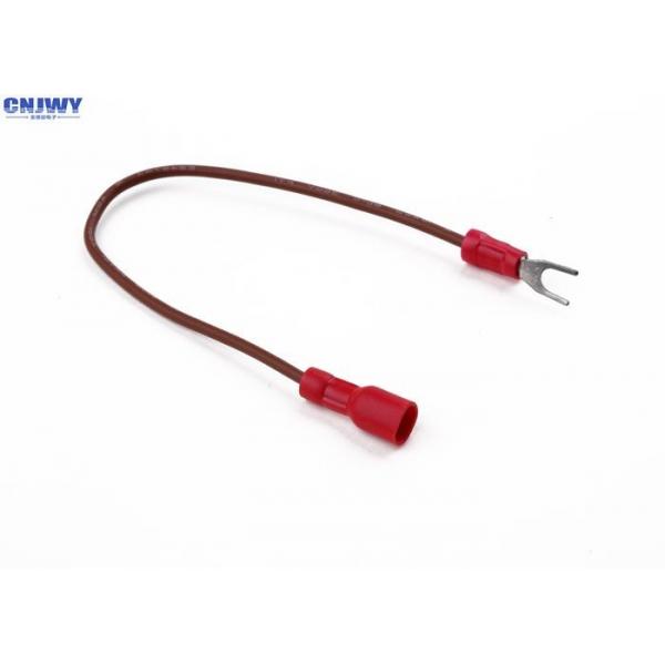 Quality Durable Electrical Cable Assemblies Receptacle Red Vehicle Wiring Harness for sale